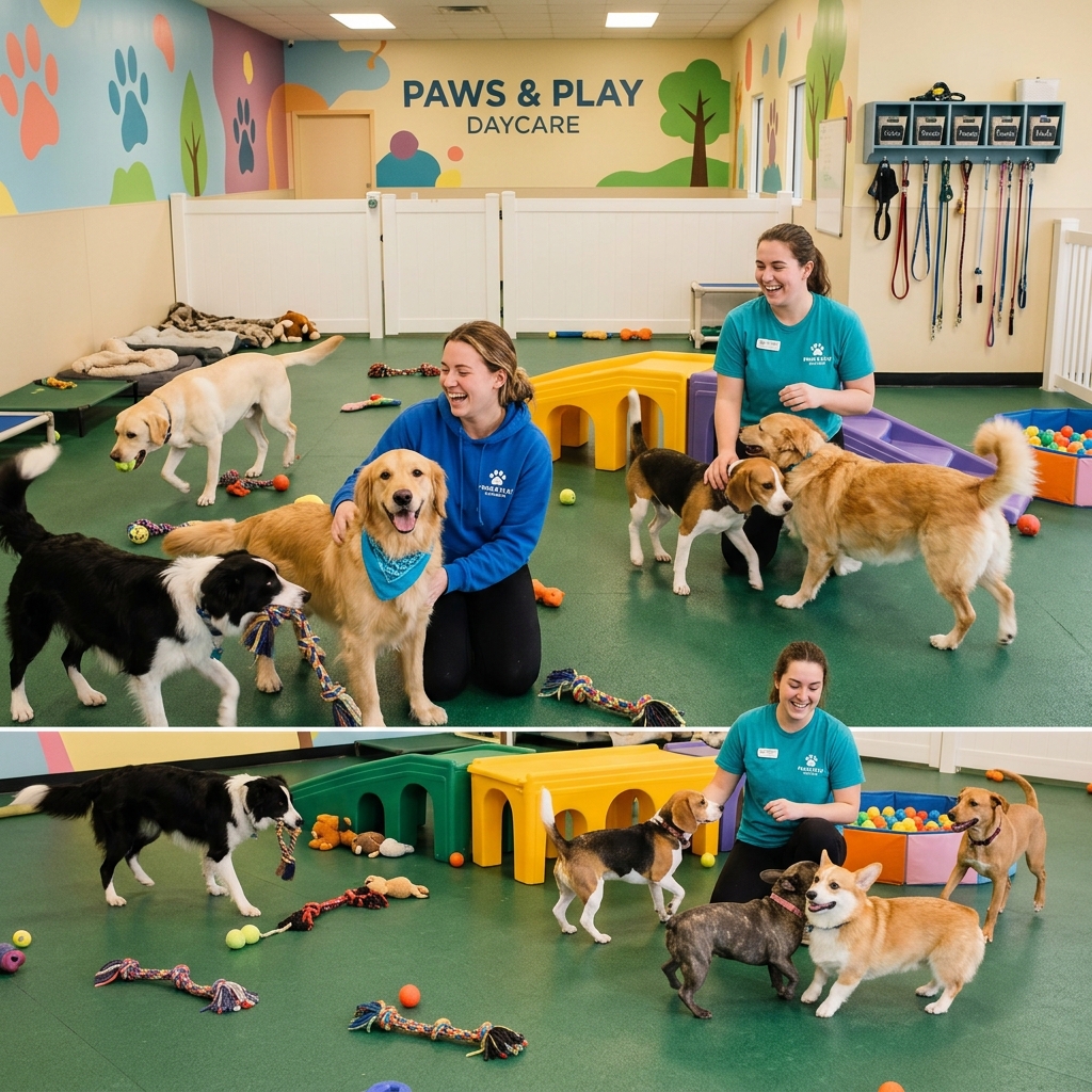 Colegio Recreativo para perros en Pet Camp
